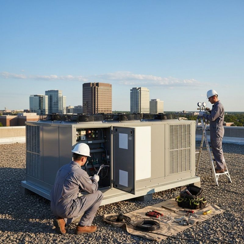 Commercial Cooling Repair detail