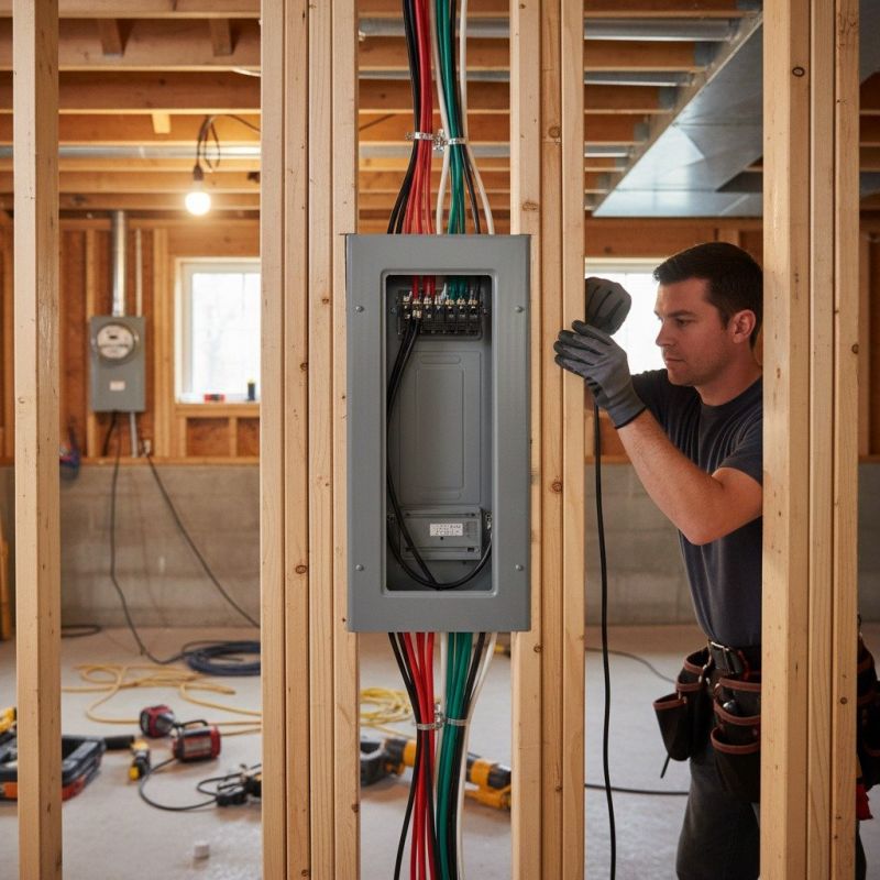 Panel Heating Installation detail