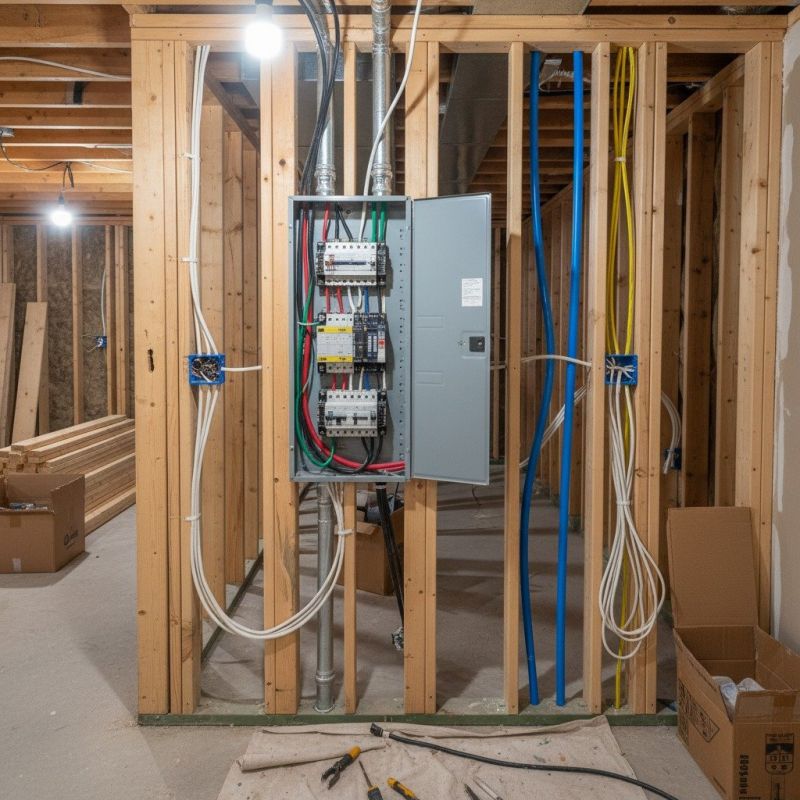 Panel Heating Installation detail