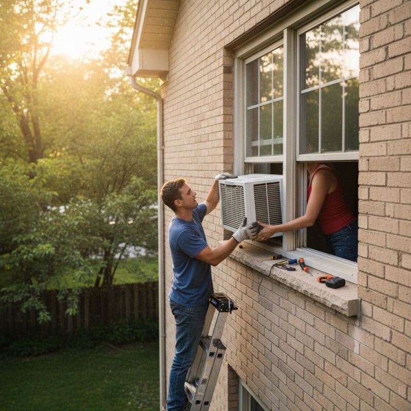 Window Ac Unit Installation detail