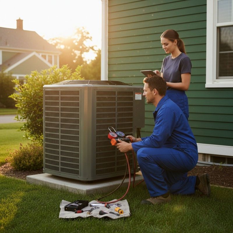 Heating And Cooling Service