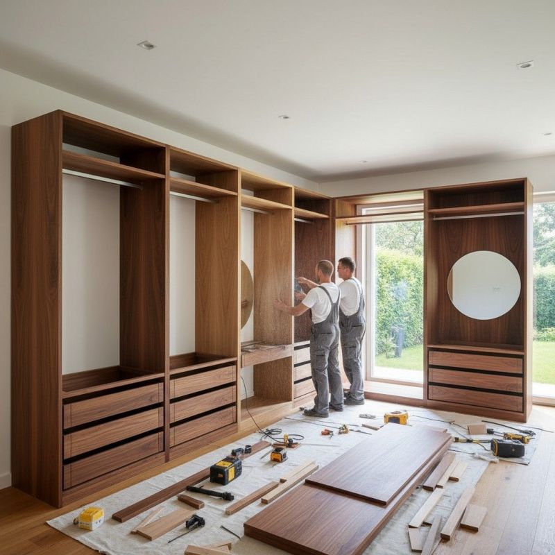 Custom Shelving Installation